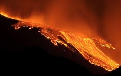 immagine Eruzione Etna